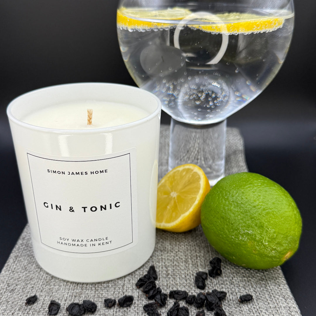 Gin & Tonic Candle - Luxury Soy Wax