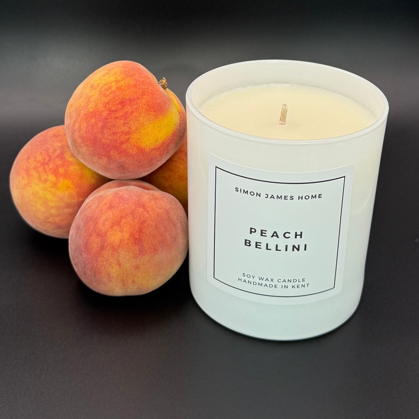 Peach Bellini Candle - Luxury Soy Wax