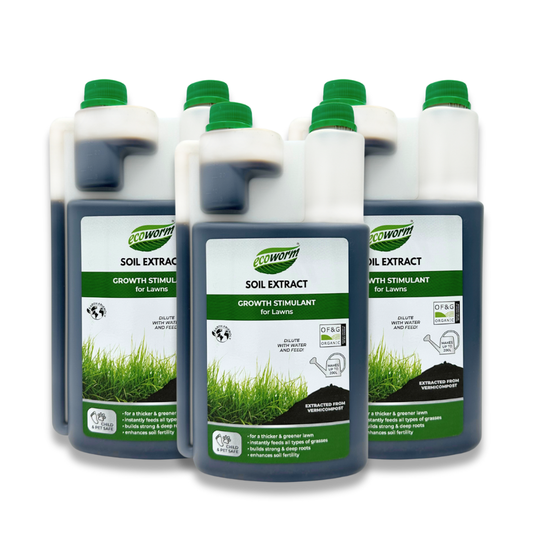Liquid Lawn Feed – Organic Fertiliser & Soil Regenerator (Vermicompost) 1L