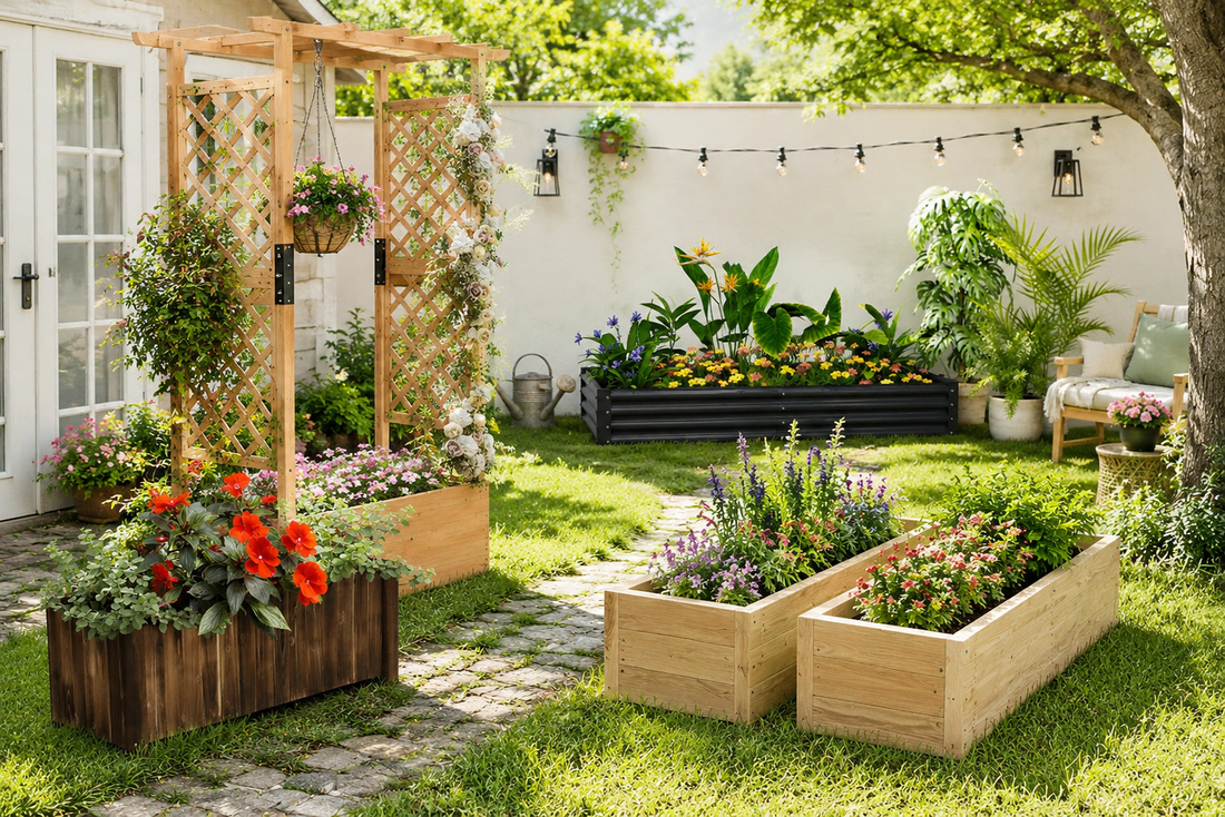 Blog Post Wooden Planters