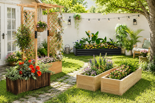 Blog Post Wooden Planters