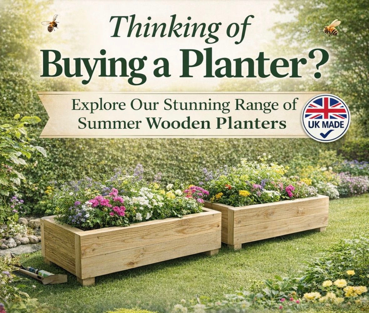 Summer Wooden Planters