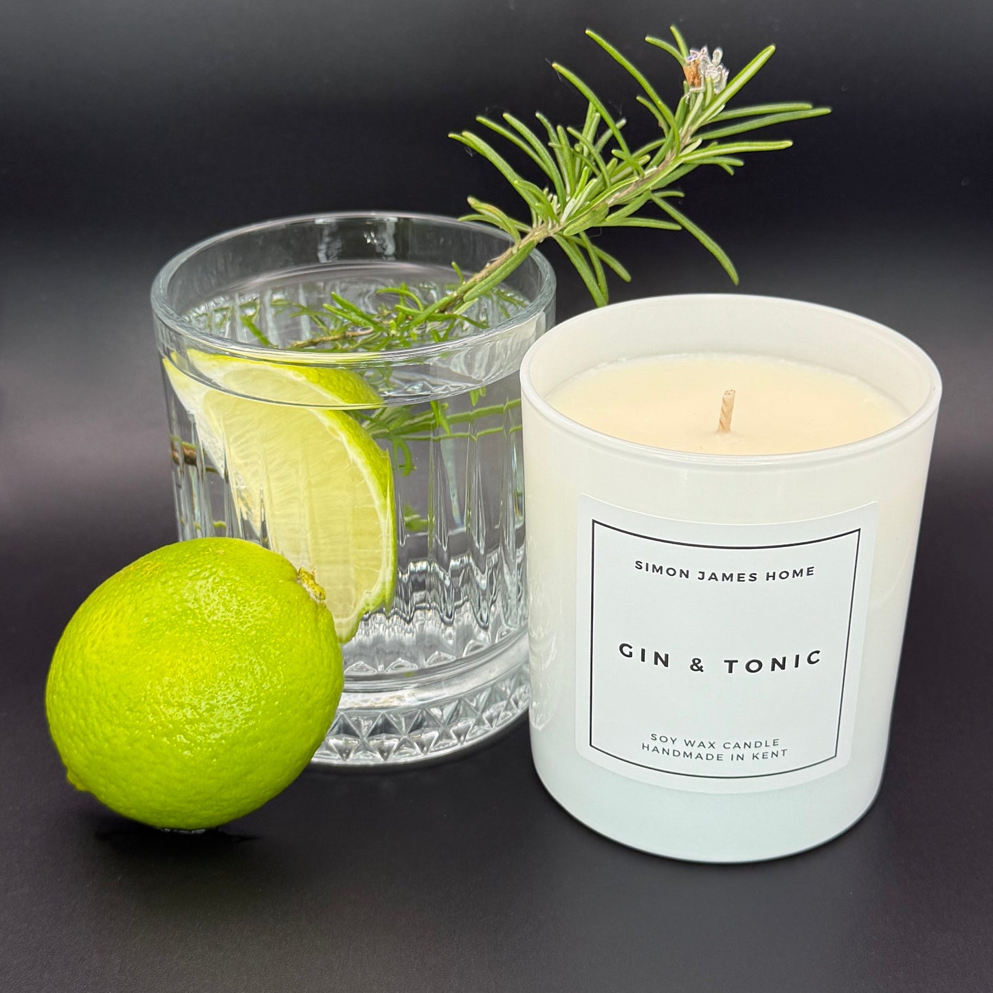 Gin & Tonic Candle - Luxury Soy Wax