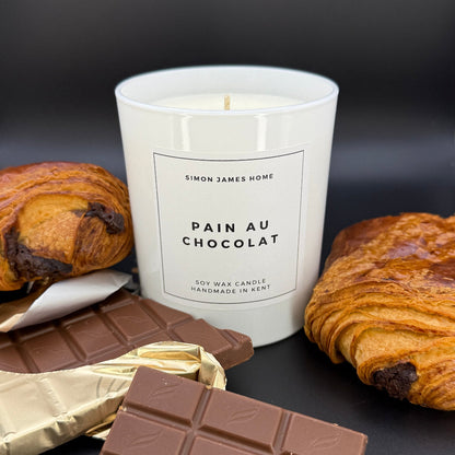 Pain au Chocolat Candle - Luxury Soy Wax - Simon James Home