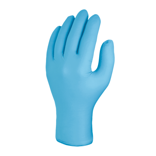 SKYTEC Utah Blue Nitrile Disposable Food Safe Latex Free Gloves (BOX OF 100)