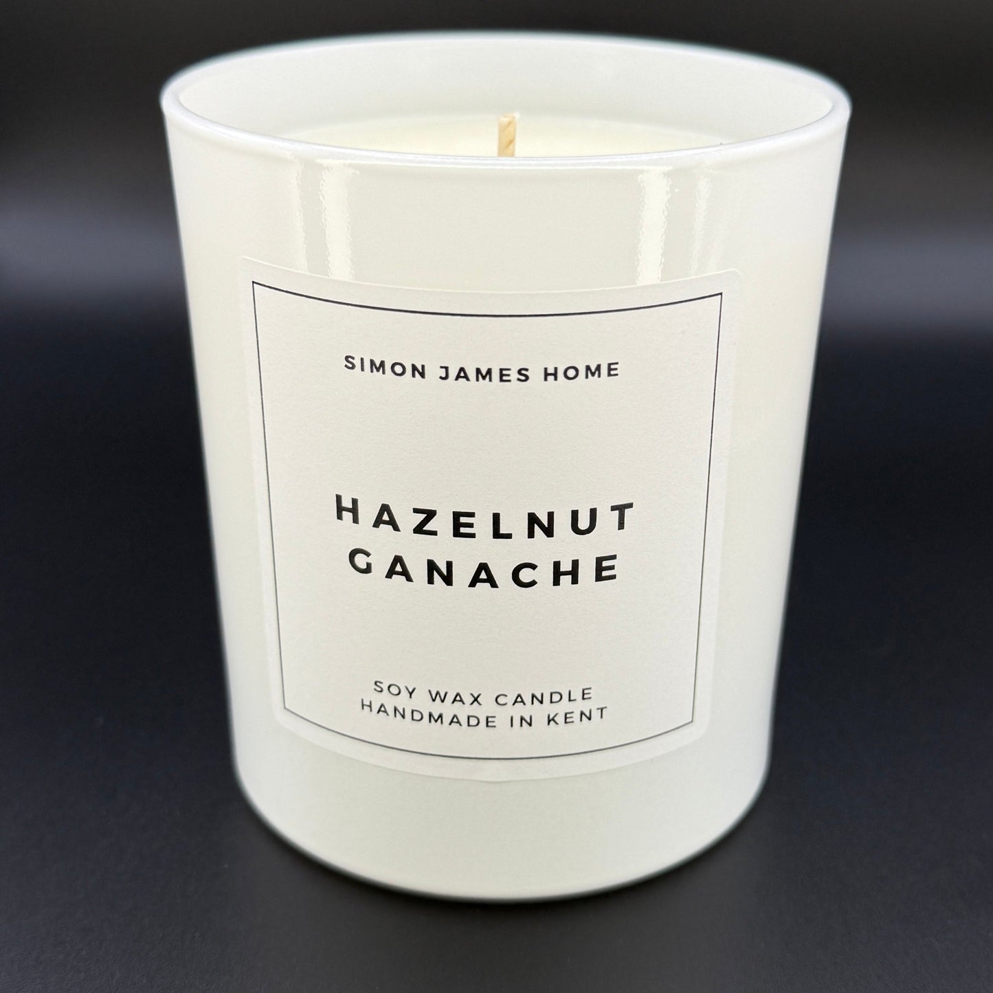 Hazelnut Ganache Candle - Luxury Soy Wax