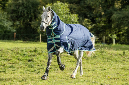 50g Detachable Neck Turnout Rug - Navy