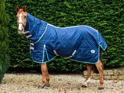 450g Stable Rug With Detachable Neck - Navy