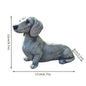 Dog Ornaments Garden Resin Ornaments Long Dog Ornaments