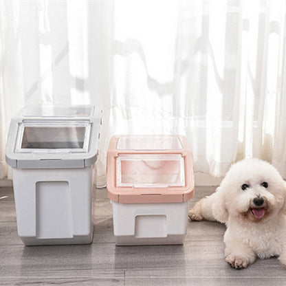 Moisture-proof Storage Box Storage Tank Pet Food Storage Bucket