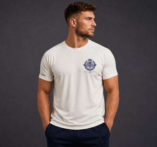 Elite White Training T-Shirt Mens