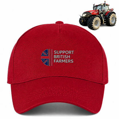 Tractor Colour Kids Cap Support British Farmers
