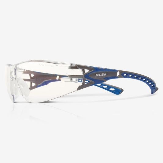RILEY Stream Evo Anti Fog Wrapround Safety Glasses with Anti Reflective Lens