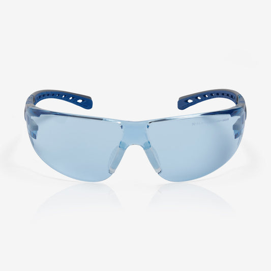 RILEY Stream Evo Anti Fog Wrapround Safety Glasses with Blue Tint Lens