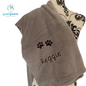 Pet Fleece Blanket - Paw Prints - Personalised