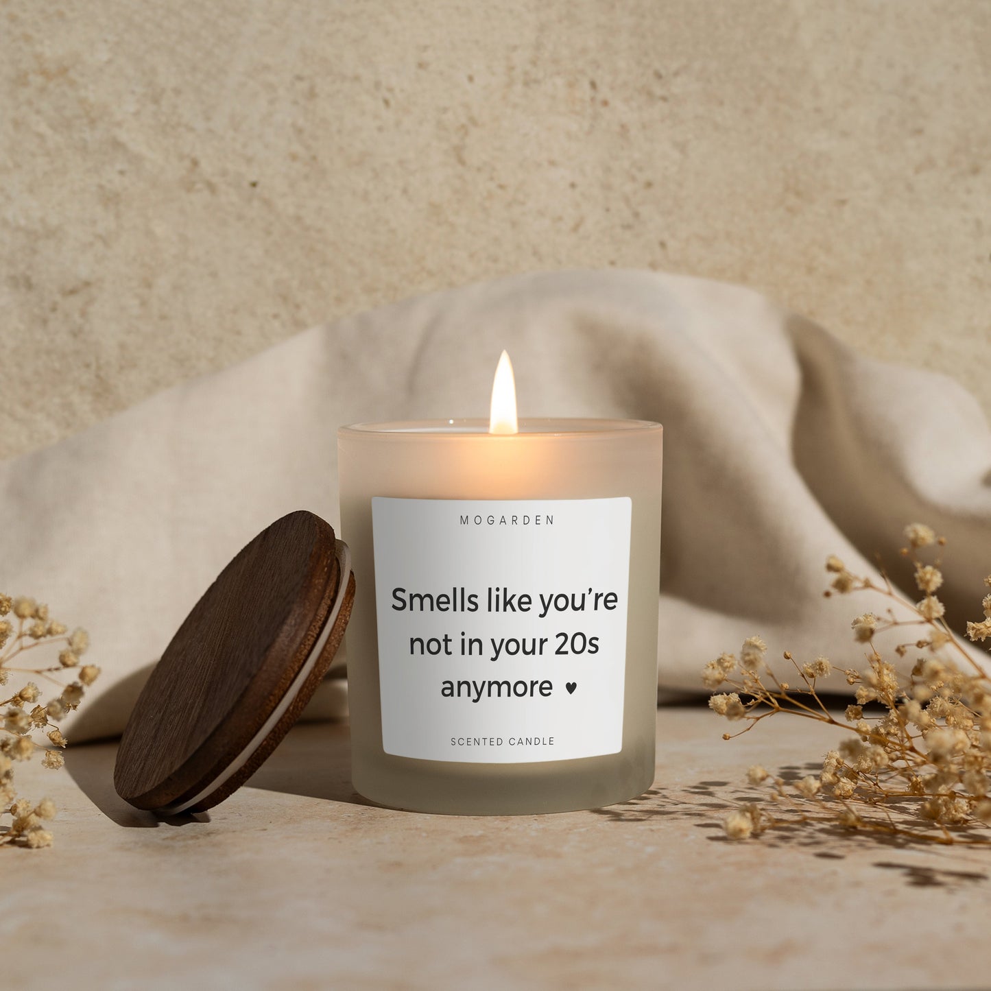 30th Birthday Candle - Luxury Vanilla Soy 220g | 30th Birthday Gift