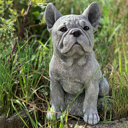 Dog Ornaments, Statue Garden Decoration Resin Ornaments
