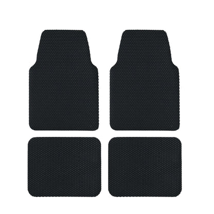 Nicoman Universal Hex Dirt Catcher Anti-Slip Car Floor Mats 4pc - Large