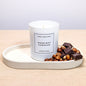 Hazelnut Ganache Candle - Luxury Soy Wax