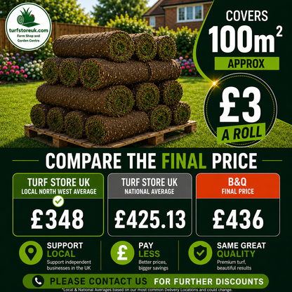 100 Quality Turf Rolls
