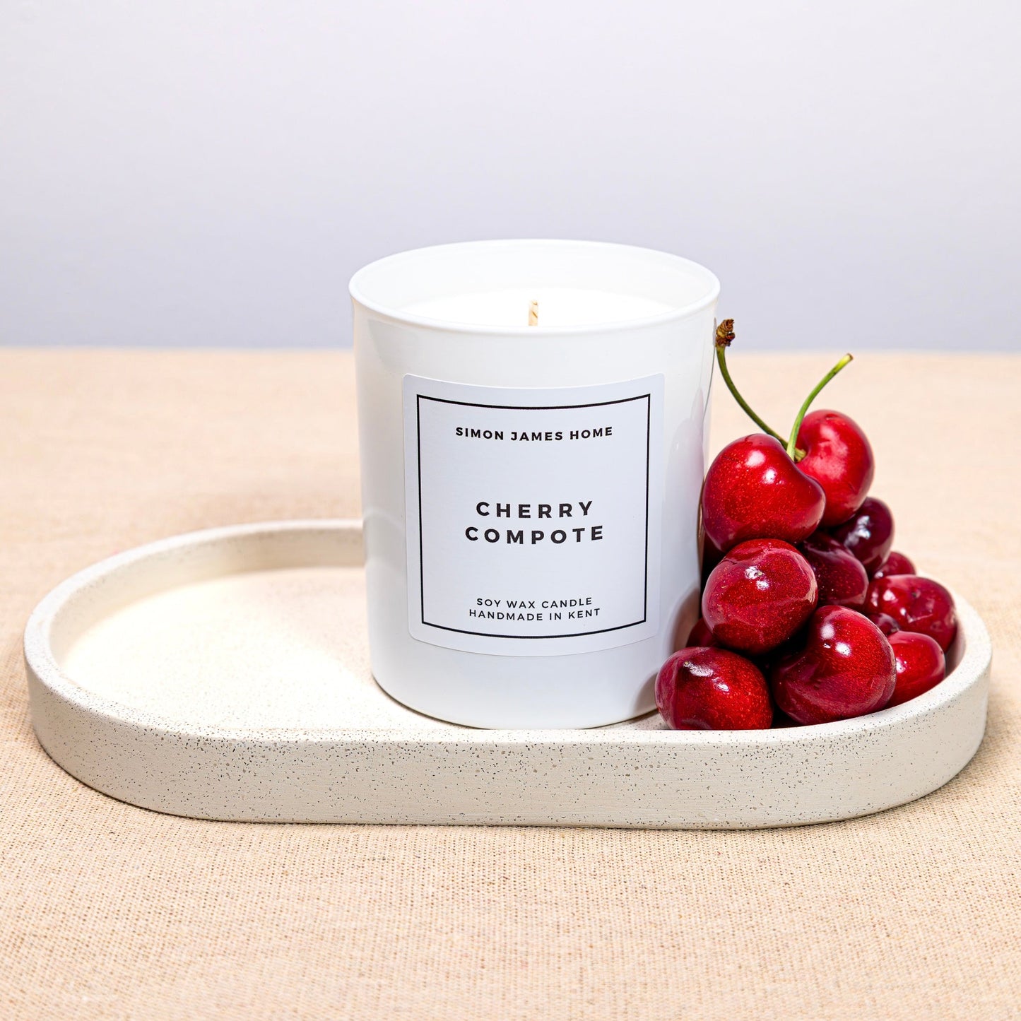 Cherry Compote Candle - Luxury Soy Wax