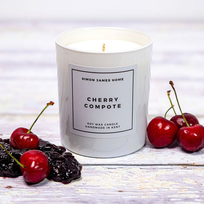 Cherry Compote Candle - Luxury Soy Wax