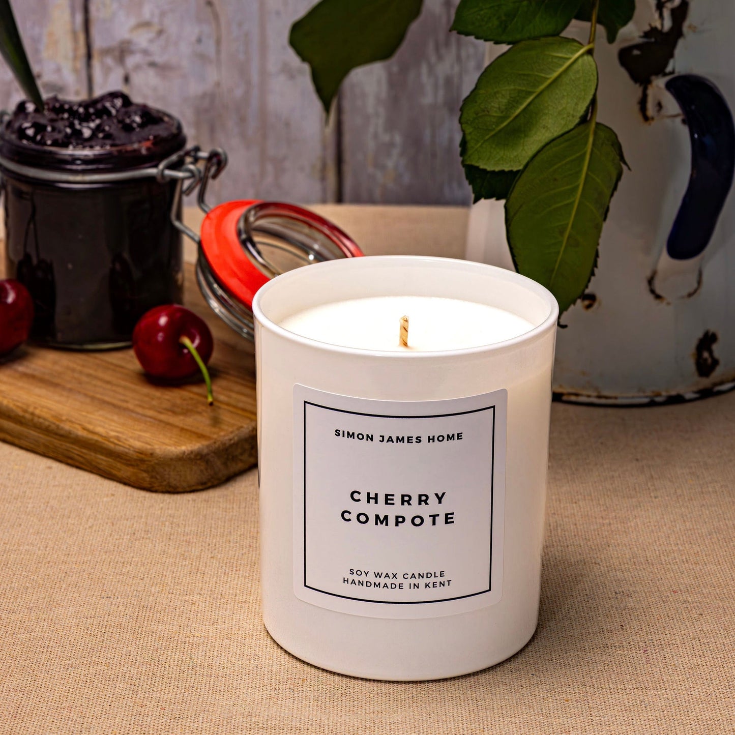 Cherry Compote Candle - Luxury Soy Wax