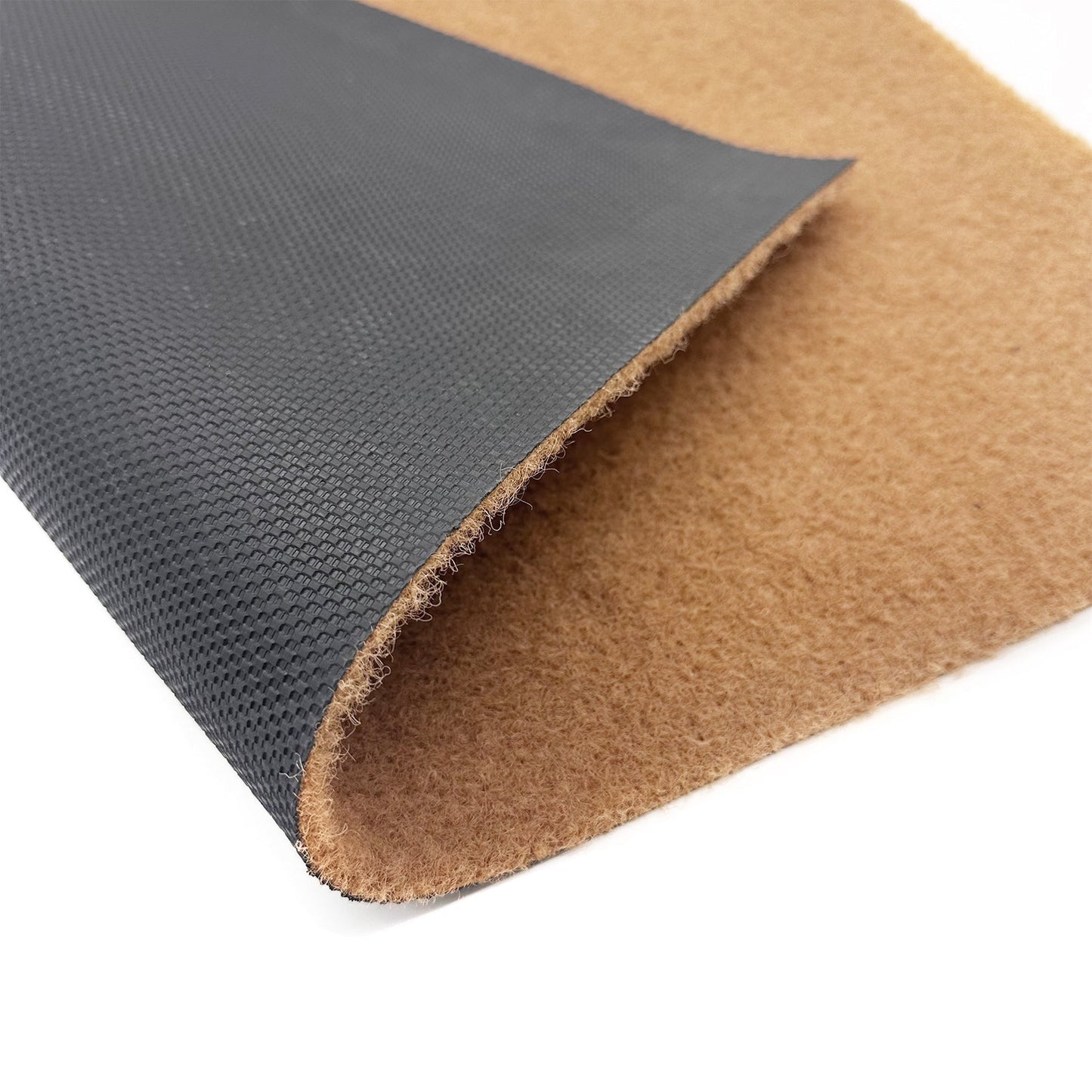Non-Shed Synthetic Coir Doormat - Halfmoon