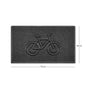 "Cycle" Grey Spaghetti Doormat