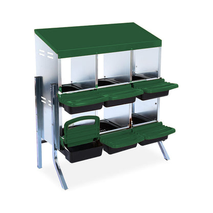 Metal Chicken Nest Box – Sturdy, Hygienic & Organised