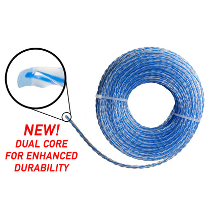 Strimmer Line Dual Blue Twist 1.6mm x 15m