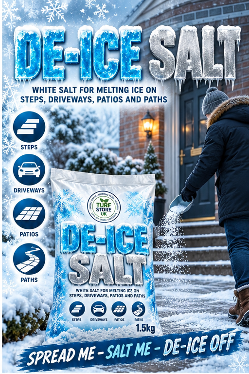 DE-ICE SALT ❄️ – Rock Salt 1.5kg