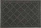 Eco Friendly Chequered Door Mat - Grey