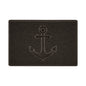 Embossed Spaghetti Outdoor Doormat - Brown