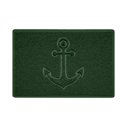 "Anchors Away" Grey Spaghetti Door Mat