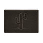 Embossed Spaghetti Outdoor Doormat - Brown