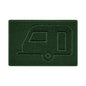 "Caravan" Grey Spaghetti Door Mat