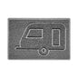 "Caravan" Grey Spaghetti Door Mat