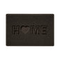 Embossed Spaghetti Outdoor Doormat - Brown