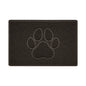 Embossed Spaghetti Outdoor Doormat - Brown