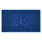 "Anchors Away" Grey Spaghetti Door Mat