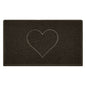 Embossed Spaghetti Outdoor Doormat - Brown