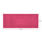 "Star" Embossed Loofah Textured Spaghetti Doormat