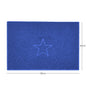 "Star" Embossed Loofah Textured Spaghetti Doormat