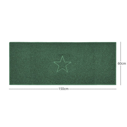 "Star" Embossed Loofah Textured Spaghetti Doormat