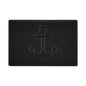 "Anchors Away" Grey Spaghetti Door Mat