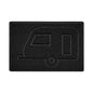 "Caravan" Grey Spaghetti Door Mat