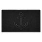 "Anchors Away" Grey Spaghetti Door Mat
