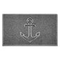 "Anchors Away" Grey Spaghetti Door Mat