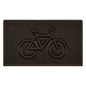 Embossed Spaghetti Outdoor Doormat - Brown
